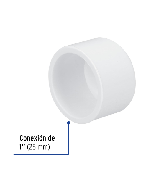 Venta de TAPON PVC HID. 1" (Mueble de Baño) en CDMX | Ferreteros Unidos