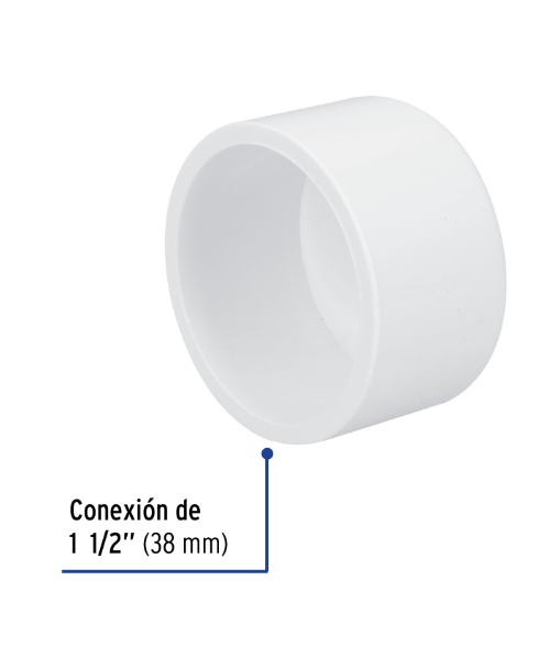 Venta de TAPON PVC HID. 1 1/2" (Mueble de Baño) en CDMX | Ferreteros Unidos