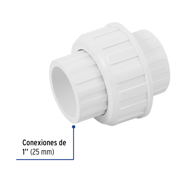 Venta de TUERCA UNION PVC HID. 1" (Mueble de Baño) en CDMX | Ferreteros Unidos