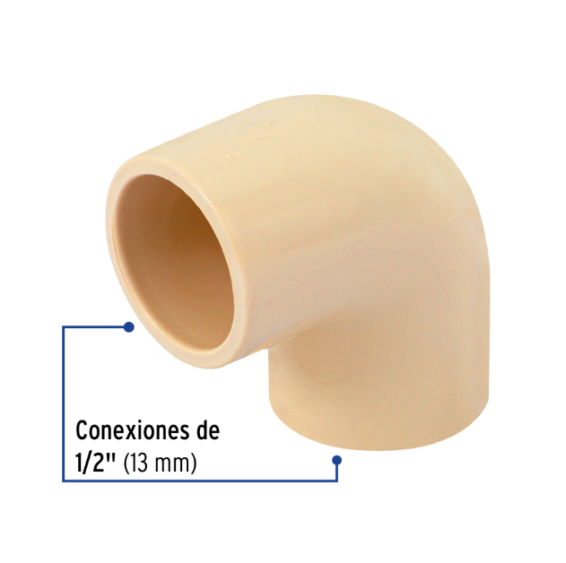 Venta de CODO CPVC 1/2" X 90 (Mueble de Baño) en CDMX | Ferreteros Unidos