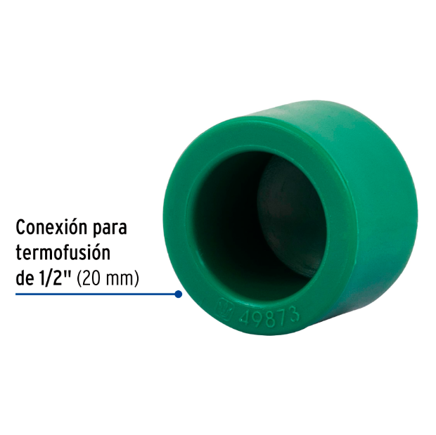Venta de TAPON PPR 1/2" (Mueble de Baño) en CDMX | Ferreteros Unidos