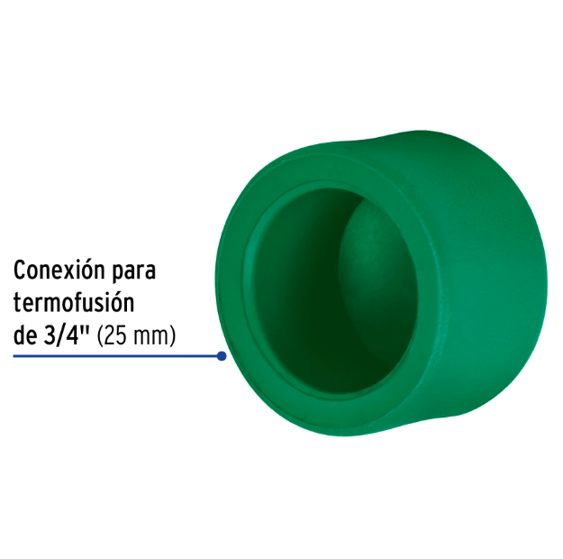 Venta de TAPON PPR 3/4" (Mueble de Baño) en CDMX | Ferreteros Unidos
