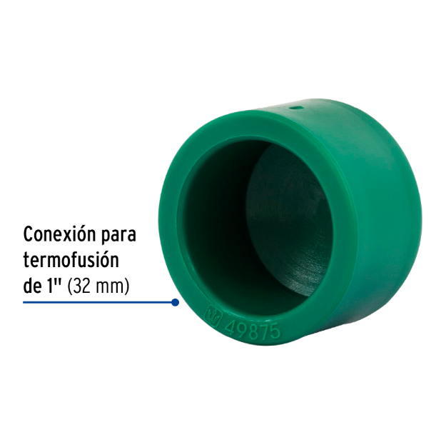 Venta de TAPON PPR 1" (Mueble de Baño) en CDMX | Ferreteros Unidos
