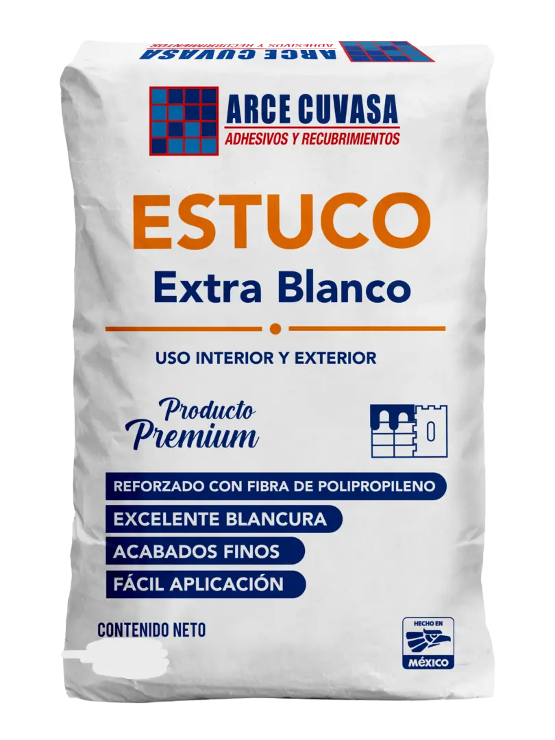 Venta de ESTUCO EXTRA BLANCO CUVASA 20KG (Cemento) en CDMX | Ferreteros Unidos