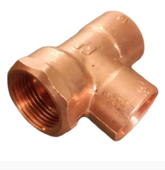 Venta de TEE COBRE 1/2" X 1/2" R. LATERAL (Mueble de Baño) en CDMX | Ferreteros Unidos